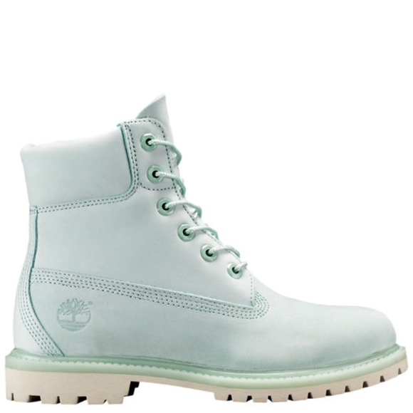 timberland mint green
